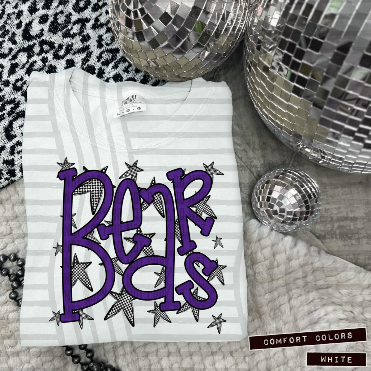 Purple Staggered Mascots (Caplinger)