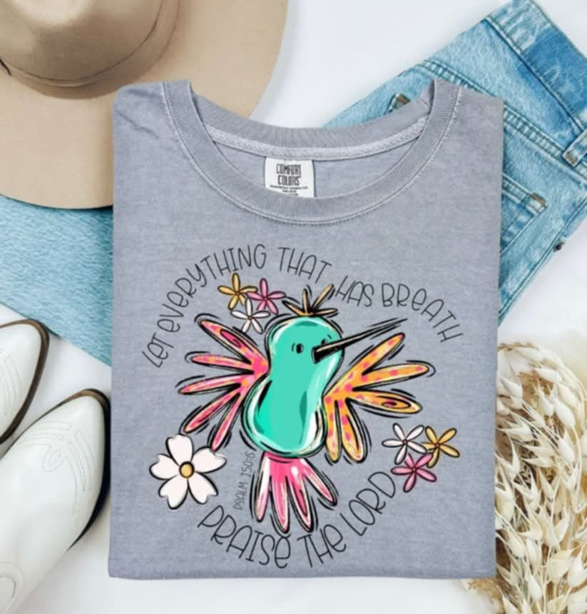 Let everything that has breath praise the lord (S&G) 98785 DTF transfer