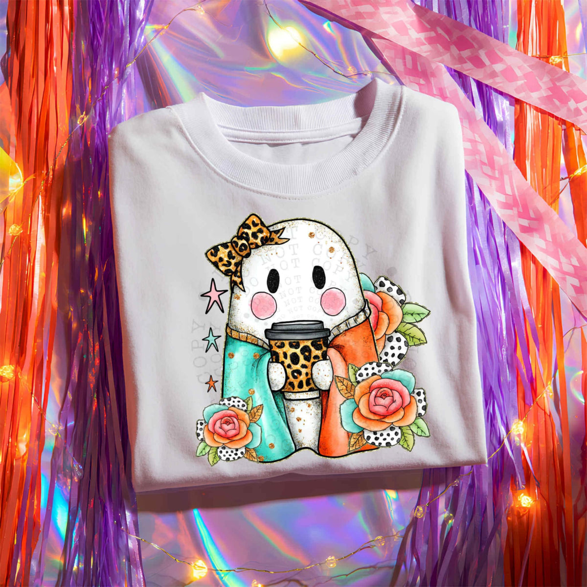 Cozy ghost 107109 DTF transfer