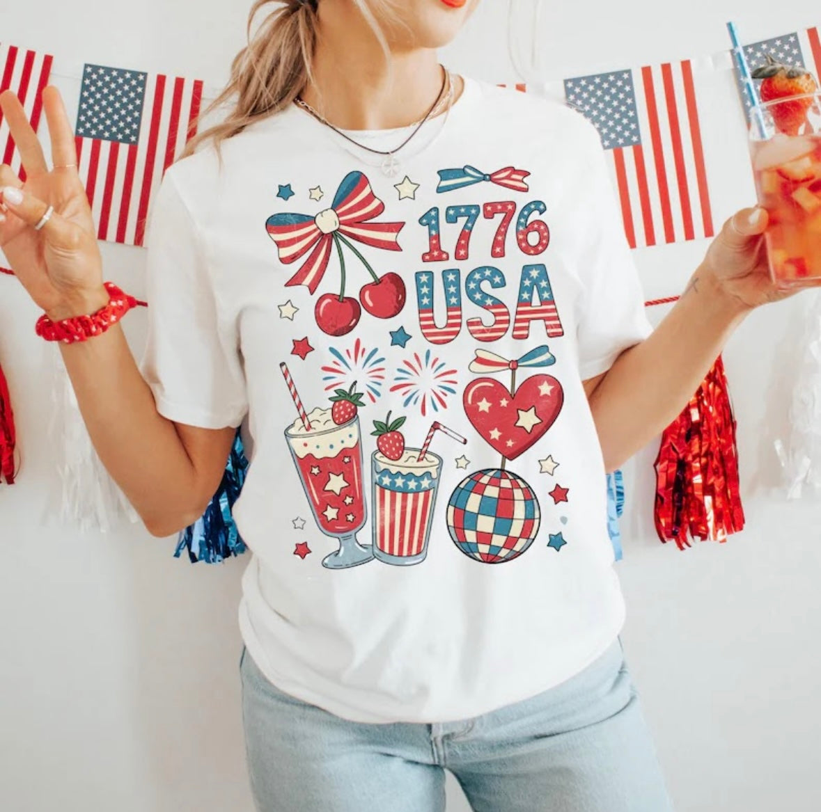 1776 USA cluster 100387 DTF transfer