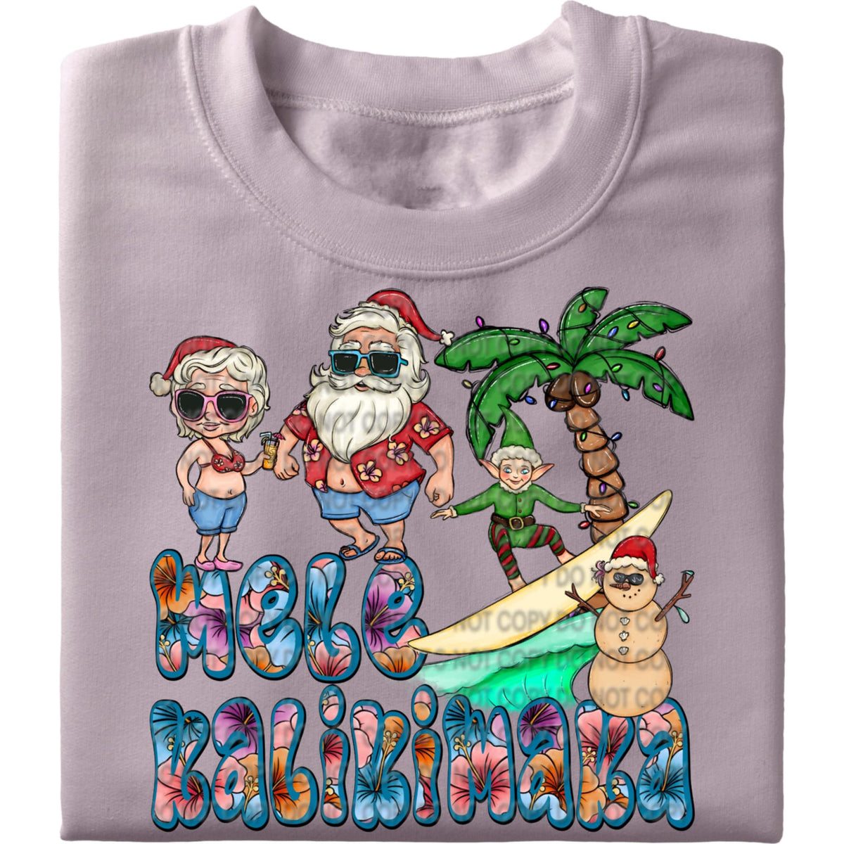 Mêle kalikimaka 109286 DTF transfer