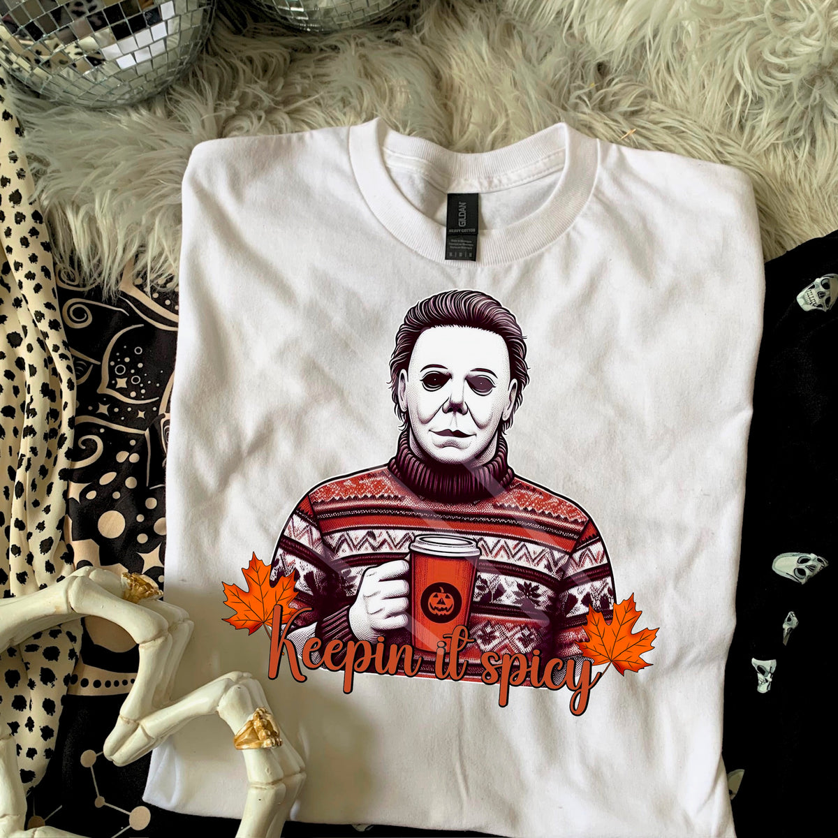 Keepin it Spicy Mike pumpkin spice 110746 DTF transfer