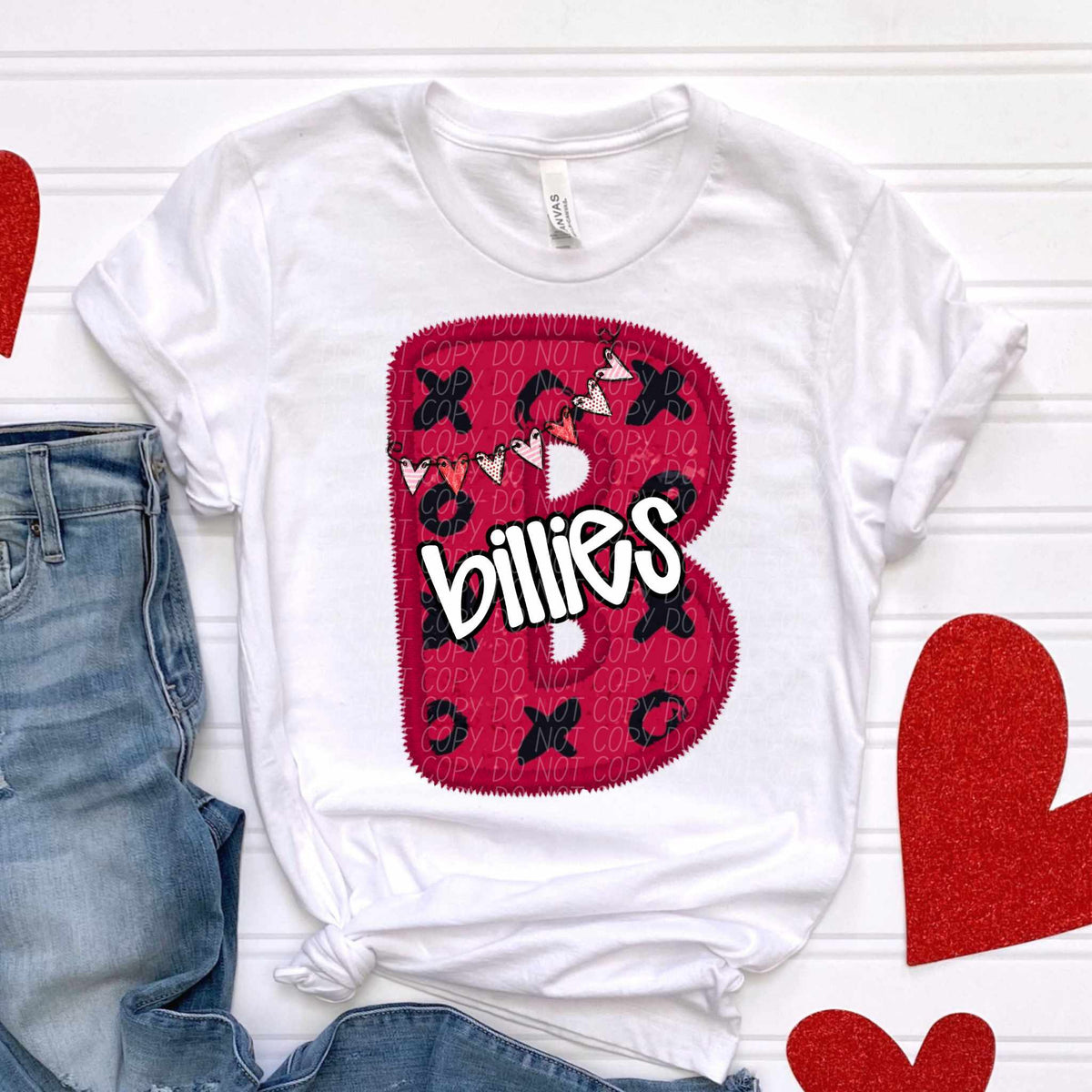 B billies valentine (CITY) 77996 DTF transfer