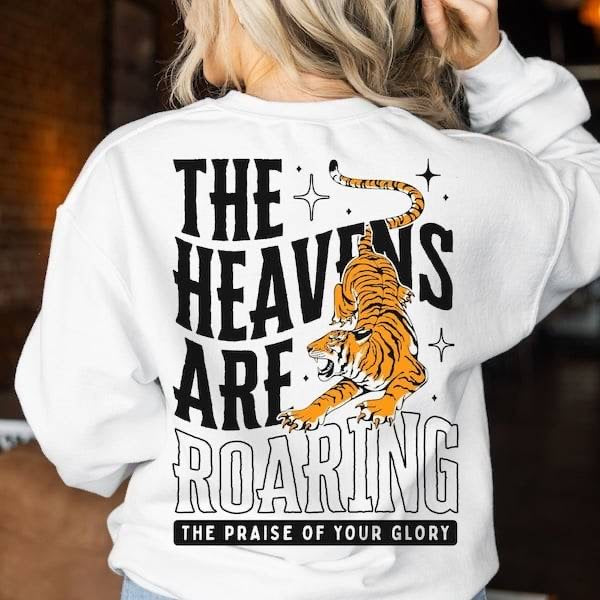 The heavens are roaring tiger (KARTA) 62976 DTF transfer