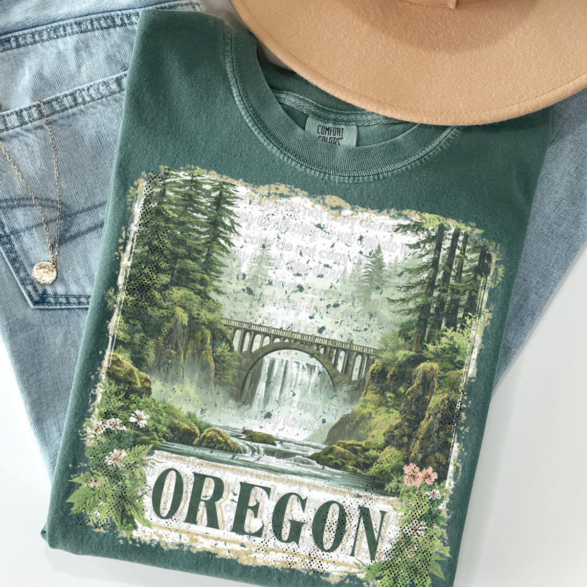 Oregon State Stamp (TTD) 99069 DTF transfer