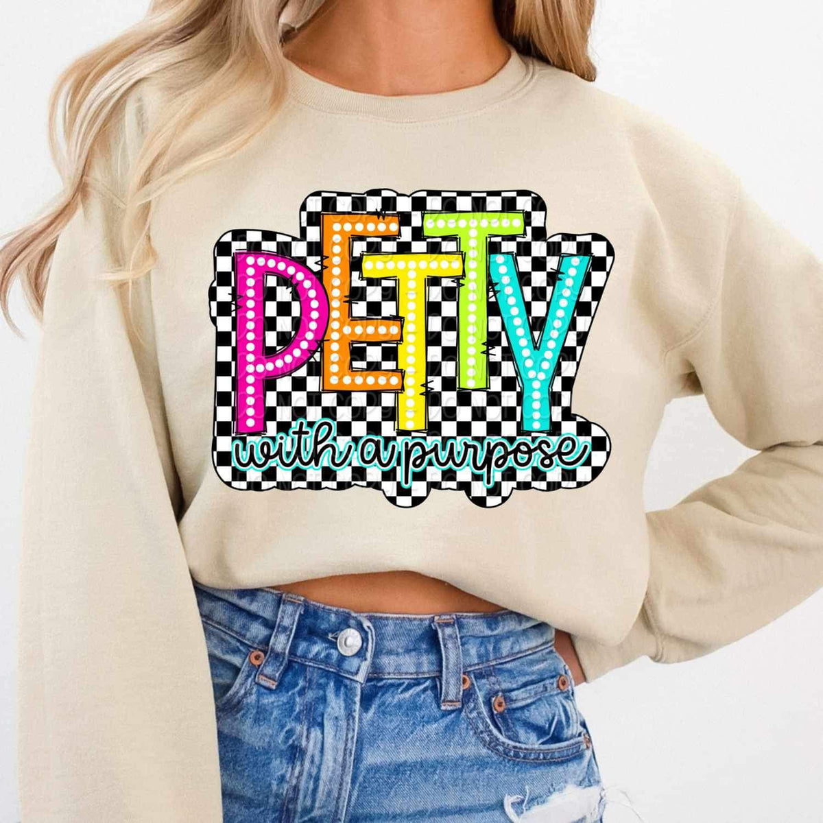 Petty with a purpose 34418 DTF Transfer