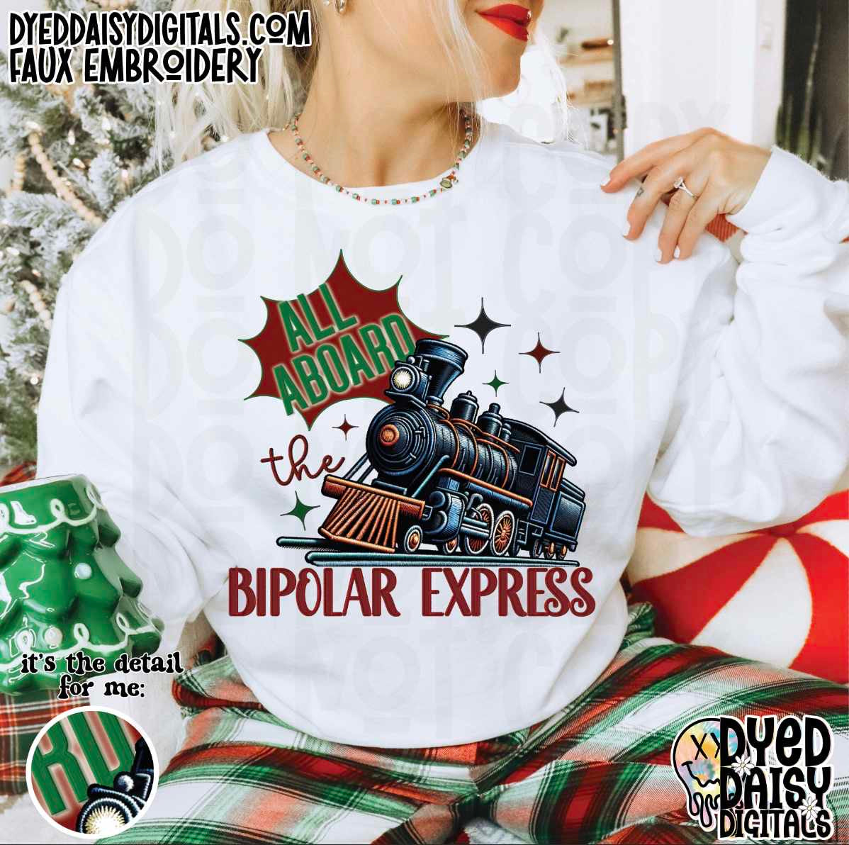 All aboard the bipolar express 58610 DTF transfer
