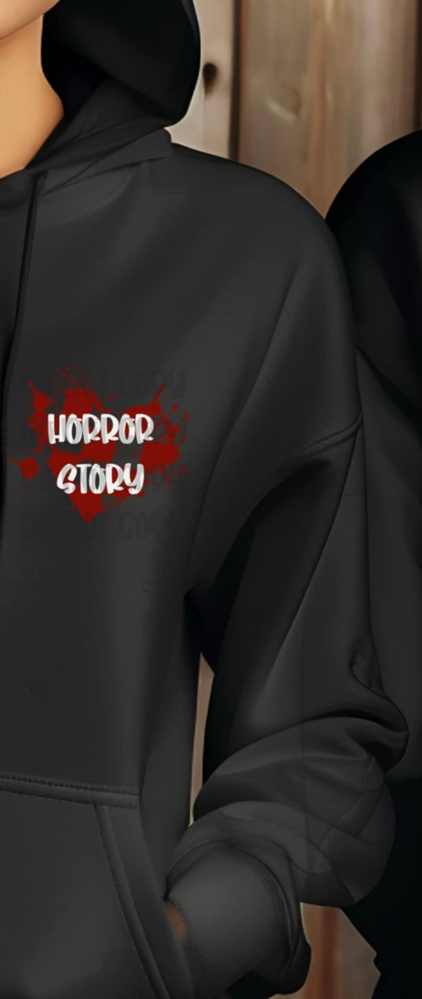 Somebody’s horror story pocket 93428 DTF transfer