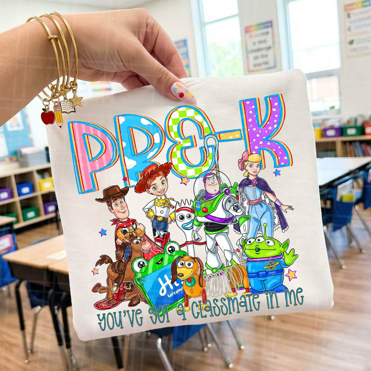 TOY pre-k student  Sunday Special DTF transfer