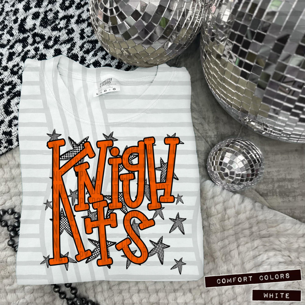 Orange Staggered Mascots (Caplinger)