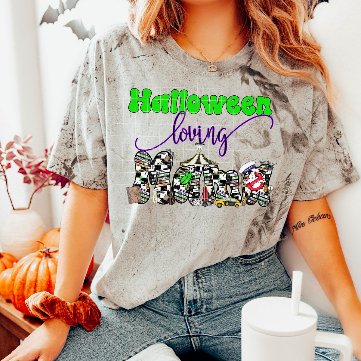 Halloween loving Mama (sarcastic momma) 113716 DTF transfer