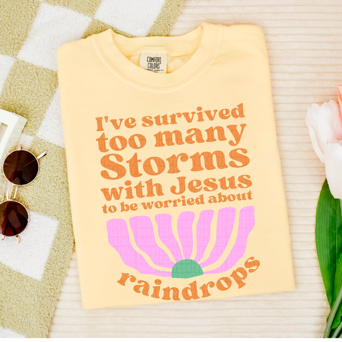 I’ve survived too many storms with Jesus 95351 DTF transfer