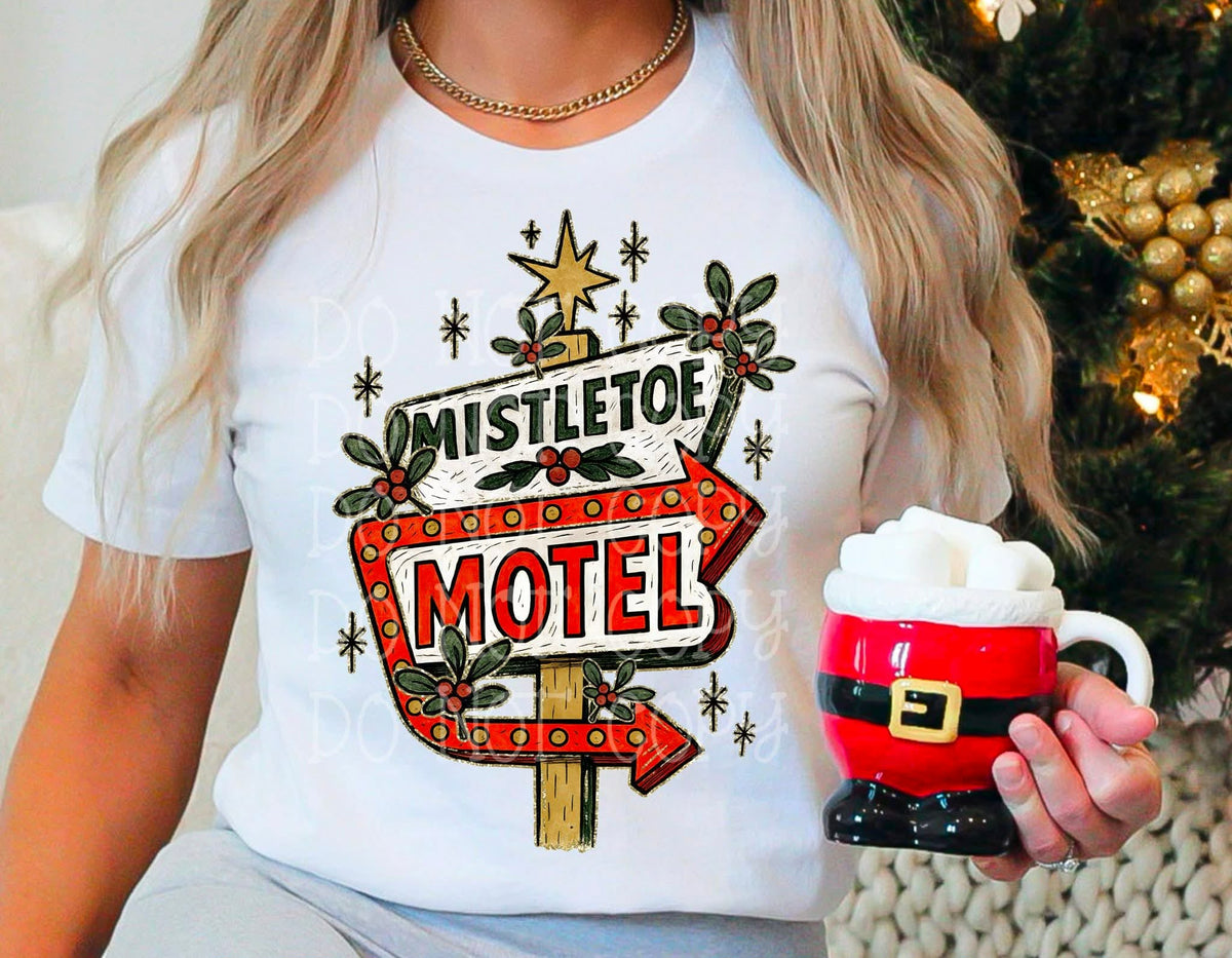Mistletoe Motel (C’s) DTF Transfer