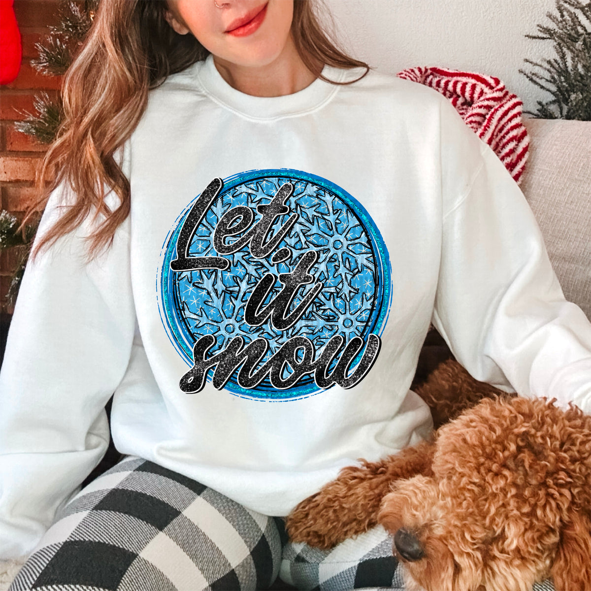 Let it snow 103584 DTF transfer