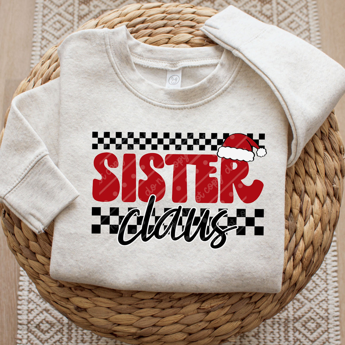 Sister claus (scarlow) DTF transfer