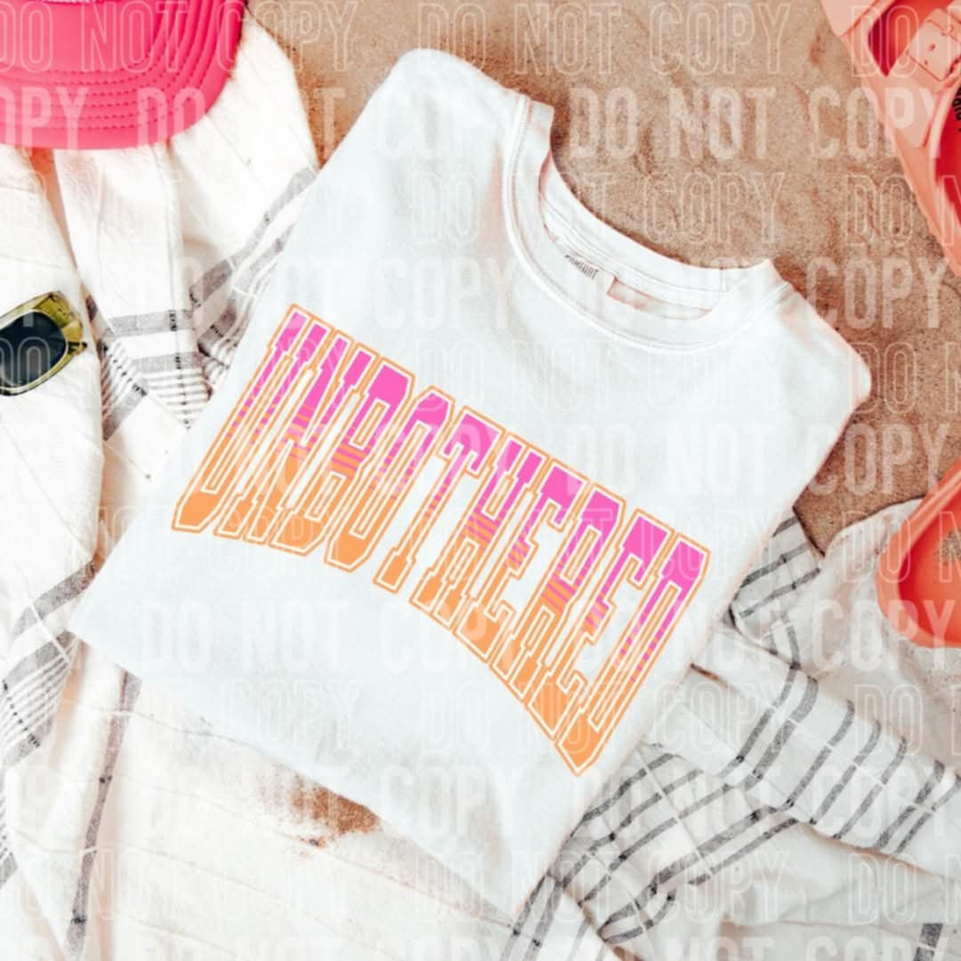 Unbothered ombre (SBB) 98154 DTF transfer