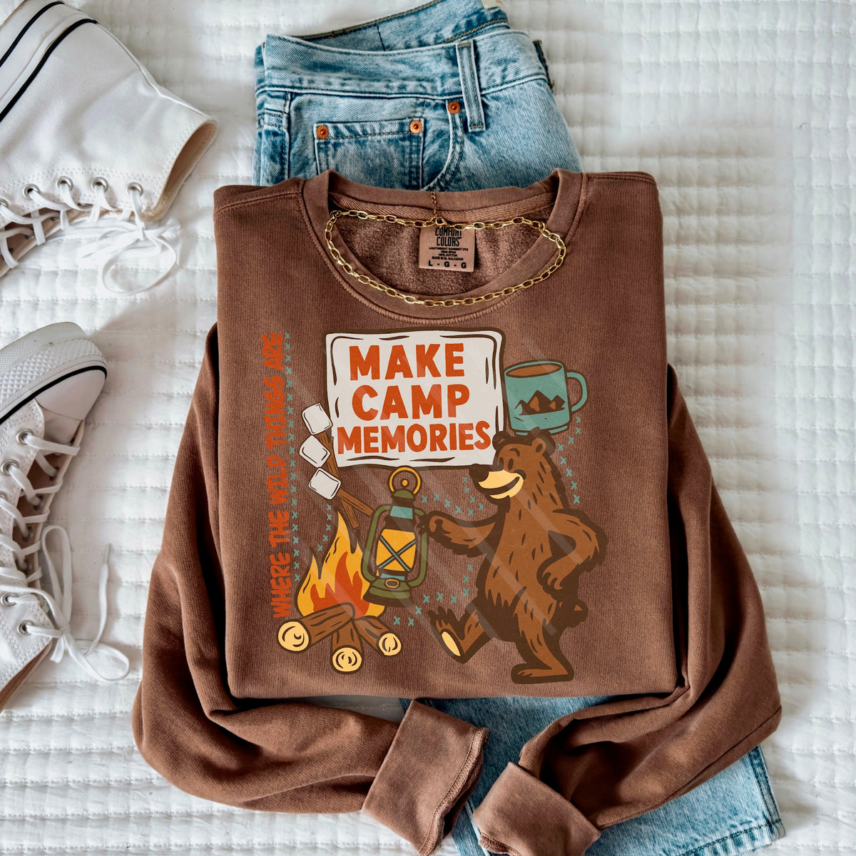 Make Camp Memories 114152 DTF transfer