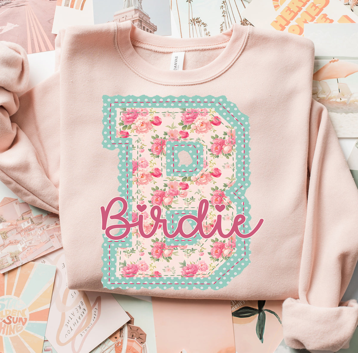Birdie Sweet Vintage Name (S&G) DTF Transfer
