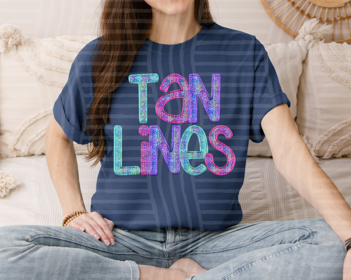Tan Lines Sparkle (Caplinger) 102571 DTF transfer