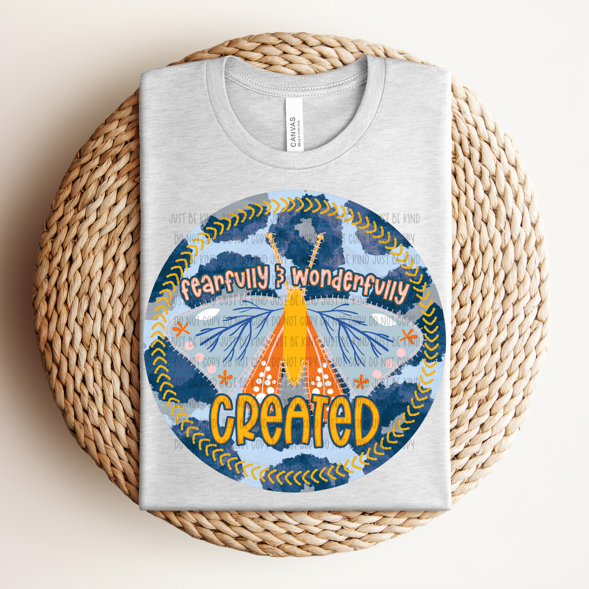 Fearfully & Wonderfully Created (Kayndi) 83921 DTF Transfer