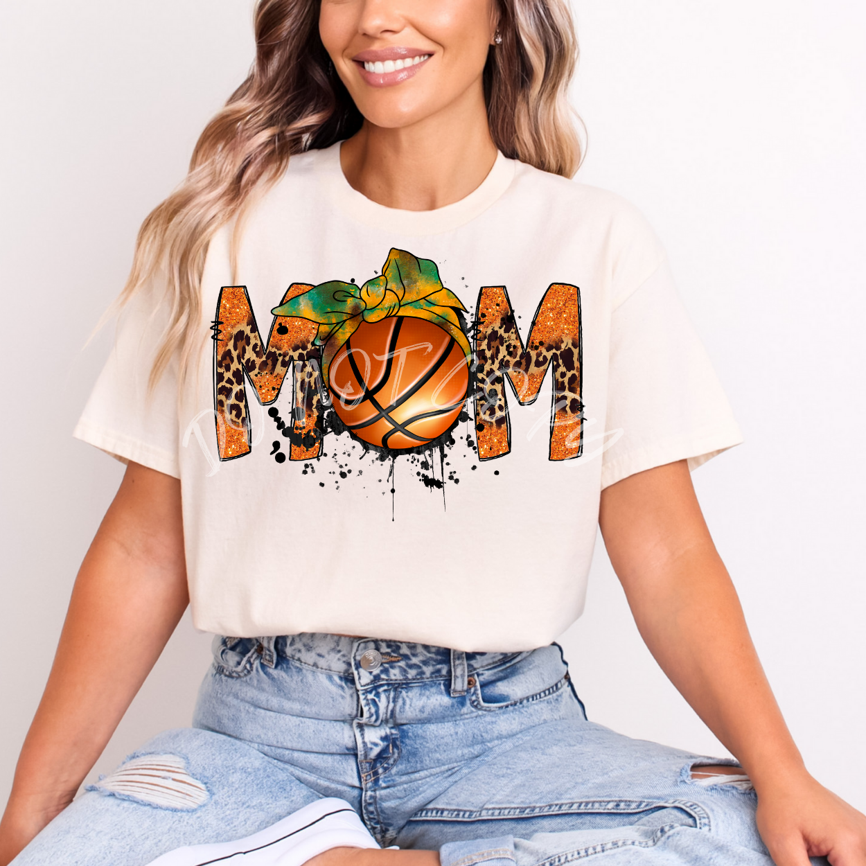 Basketball Mom (RD) DTF Transfer