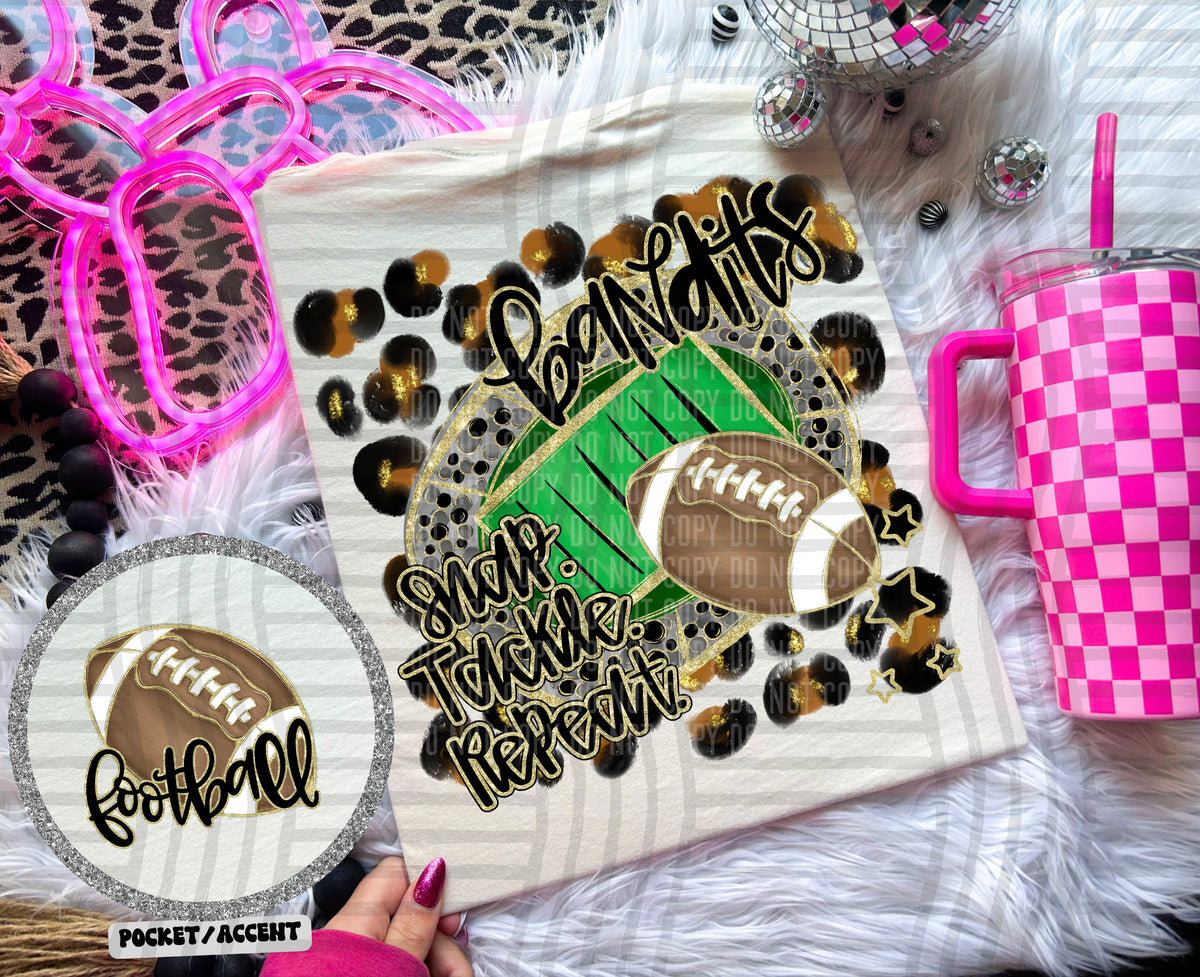 Snap Tackle Repeat Mascots POCKET NOT INCLUDED (Caplinger)