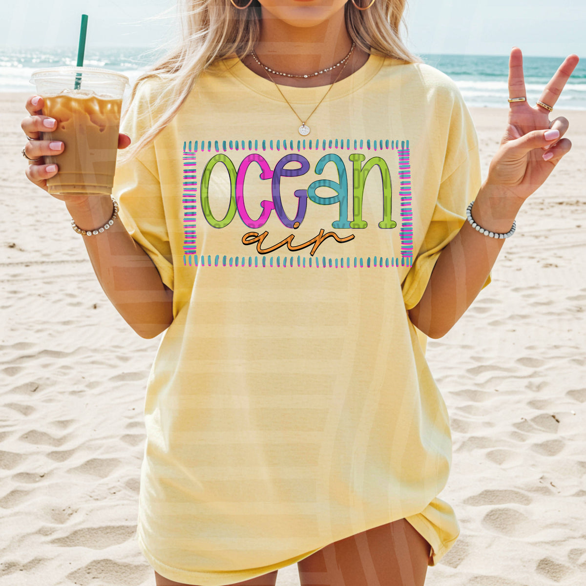 Ocean air frame (Caplinger) DTF Transfer