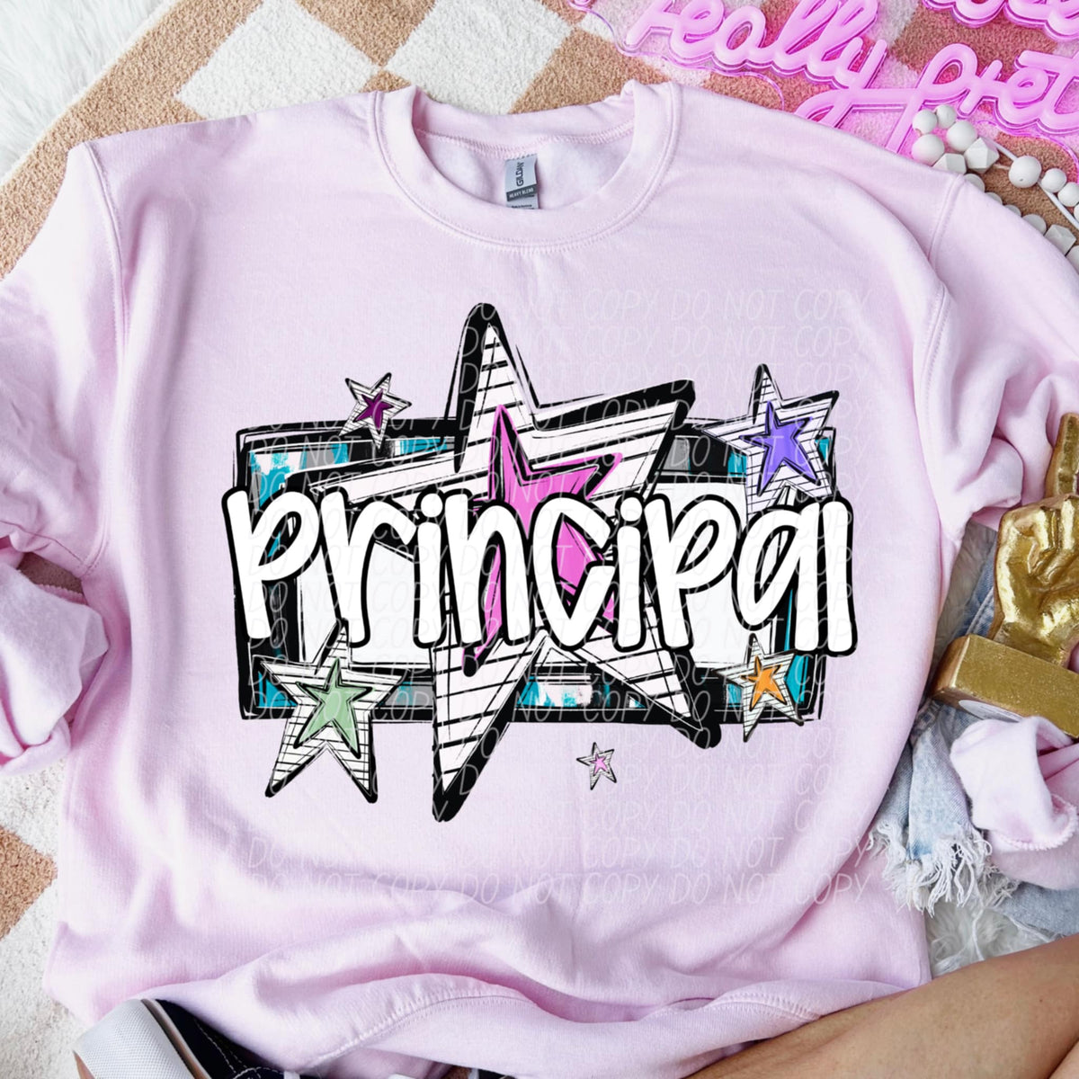 Principal stars (CITY) 85452 DTF transfer