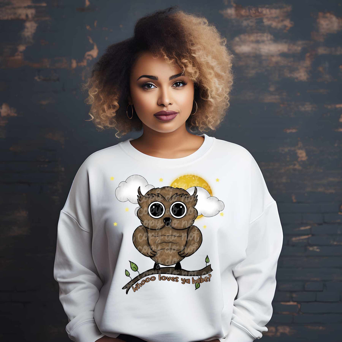 Whooo loves ya babe (LANE) 58653 DTF transfer