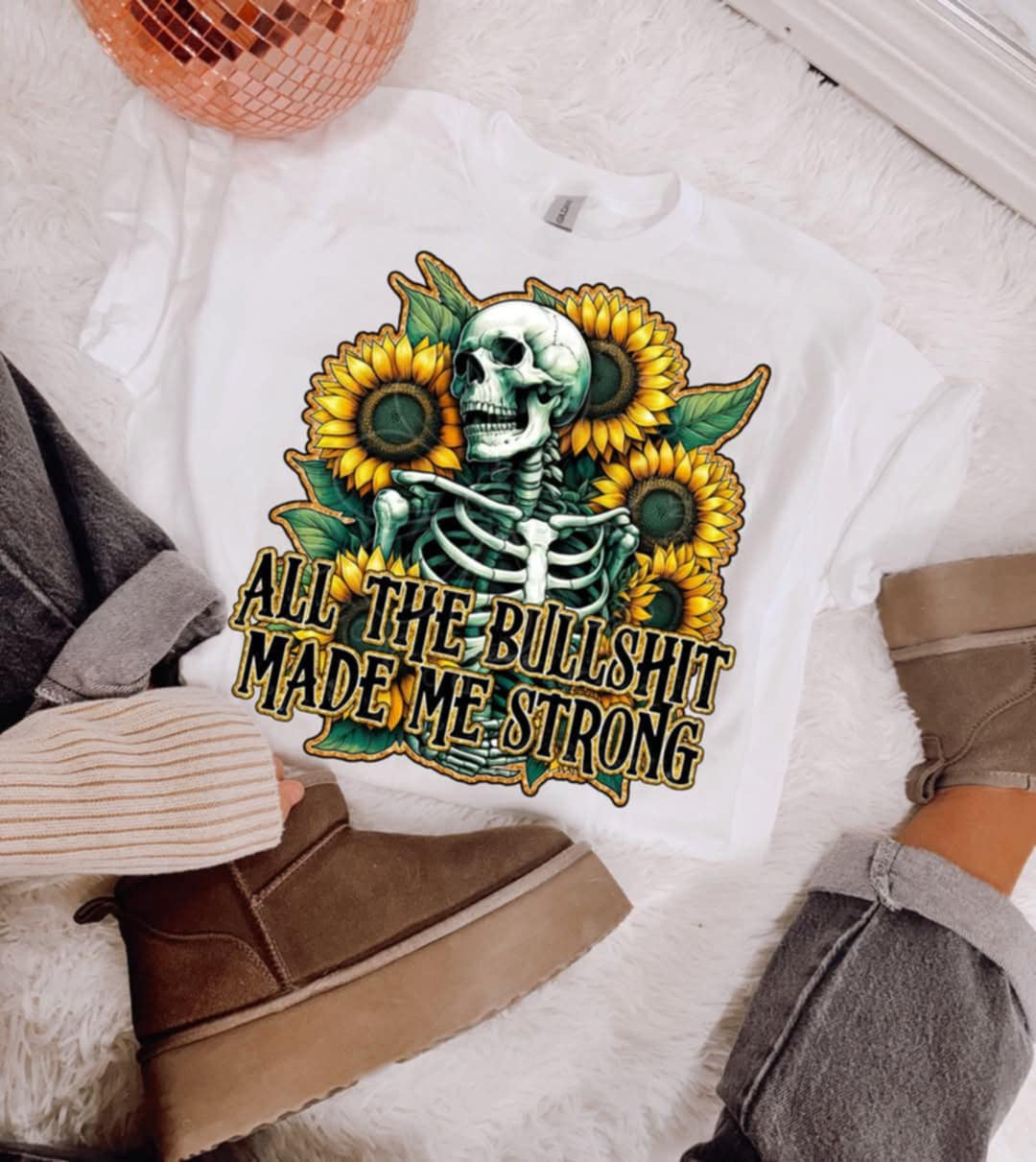 All the bullshit made me strong (Lyttle) 98294 DTF transfer