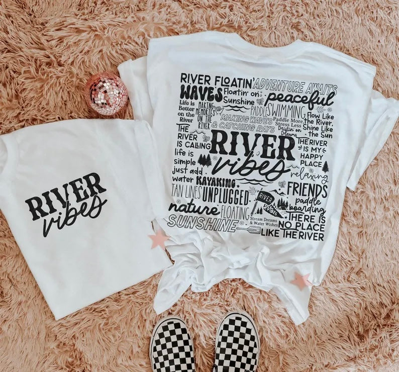 River vibes subway BACK 98662 DTF transfer