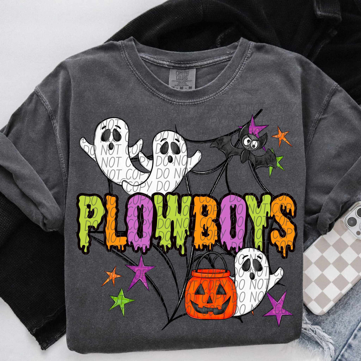 Plowboys Halloween (City) DTF transfer