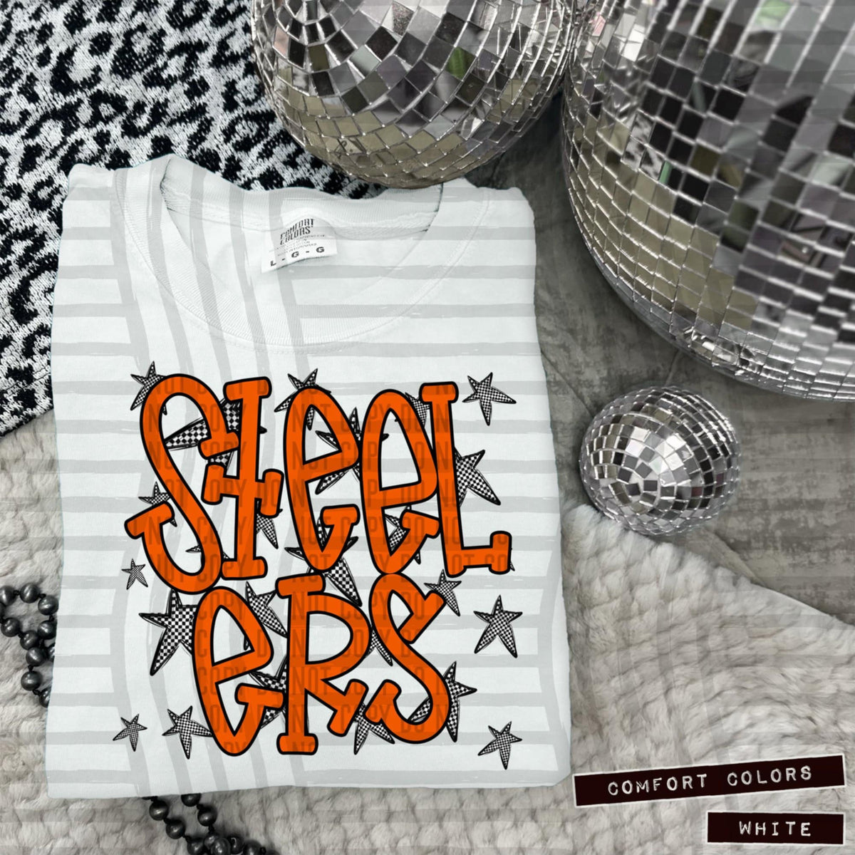 Orange Staggered Mascots (Caplinger)