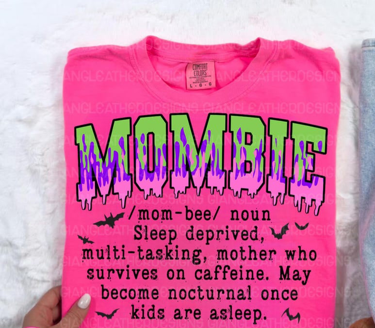 Mombie definition 109841 DTF transfer