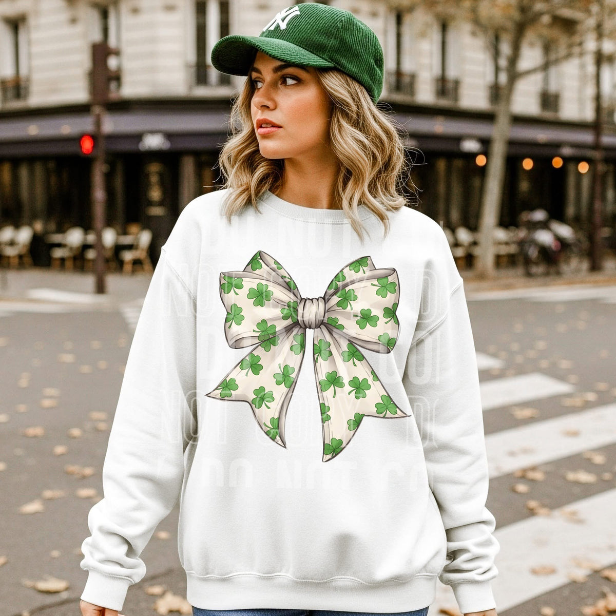 Clover Bow (SBB) DTF transfer