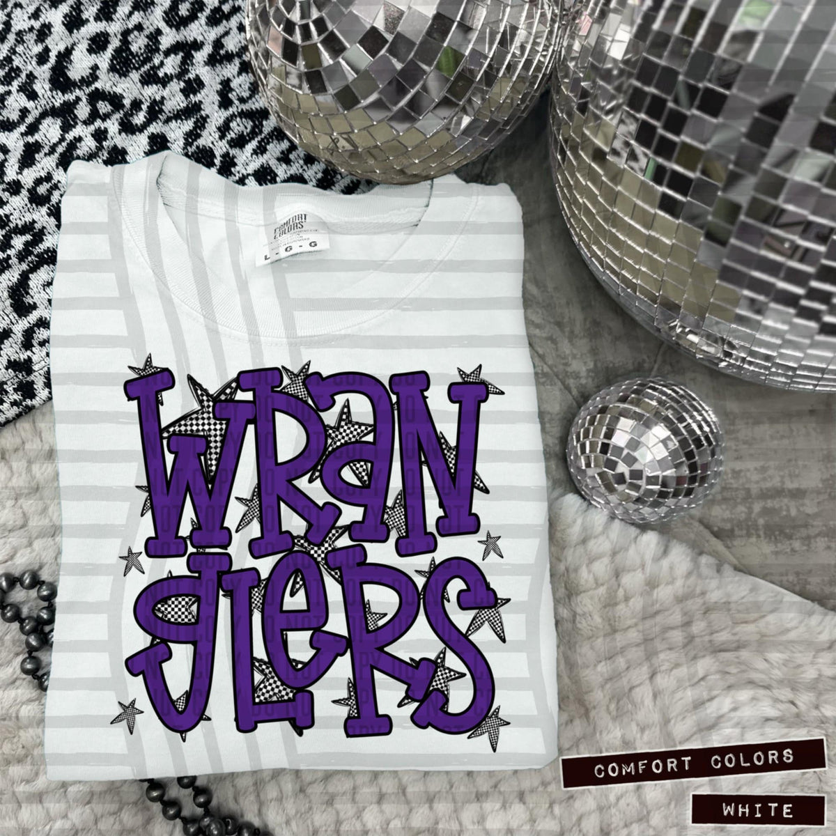 Purple Staggered Mascots (Caplinger)