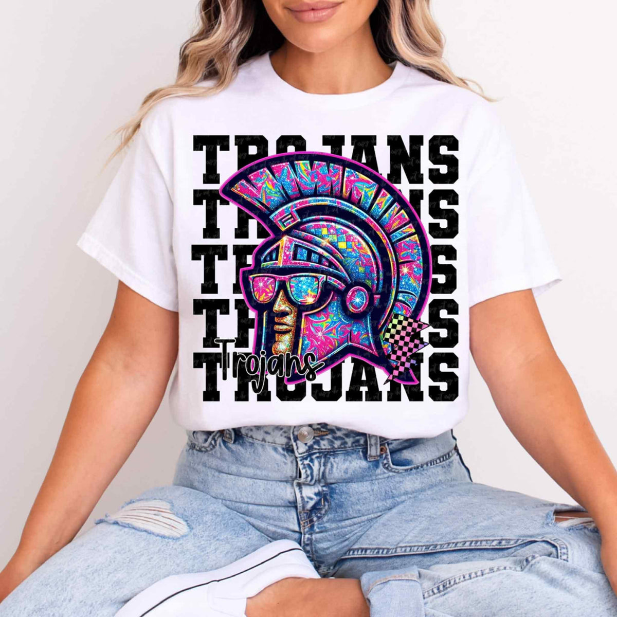 Trojans Stacked Exclusive (Virgo) 109054 DTF transfer