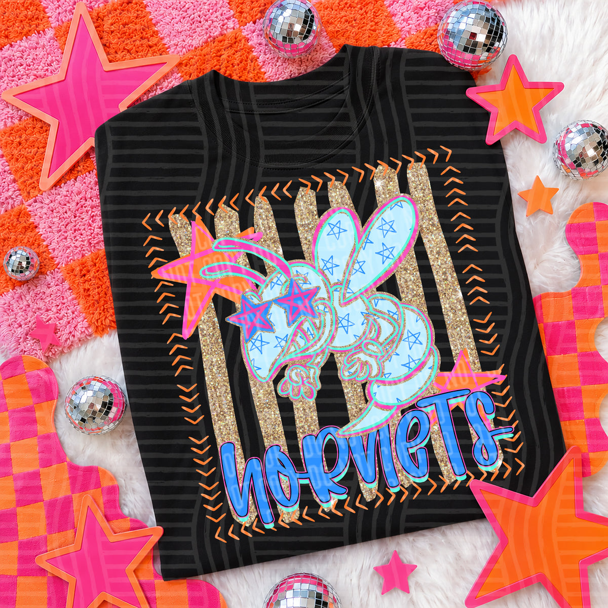 hornets candy pop (caplinger) DTF transfer
