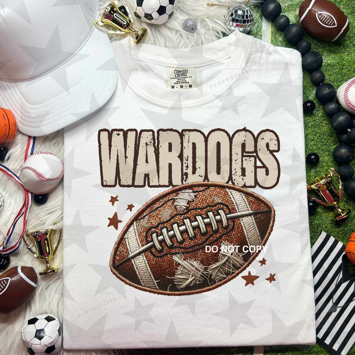 Wardogs football (HW) 58102 DTF transfer