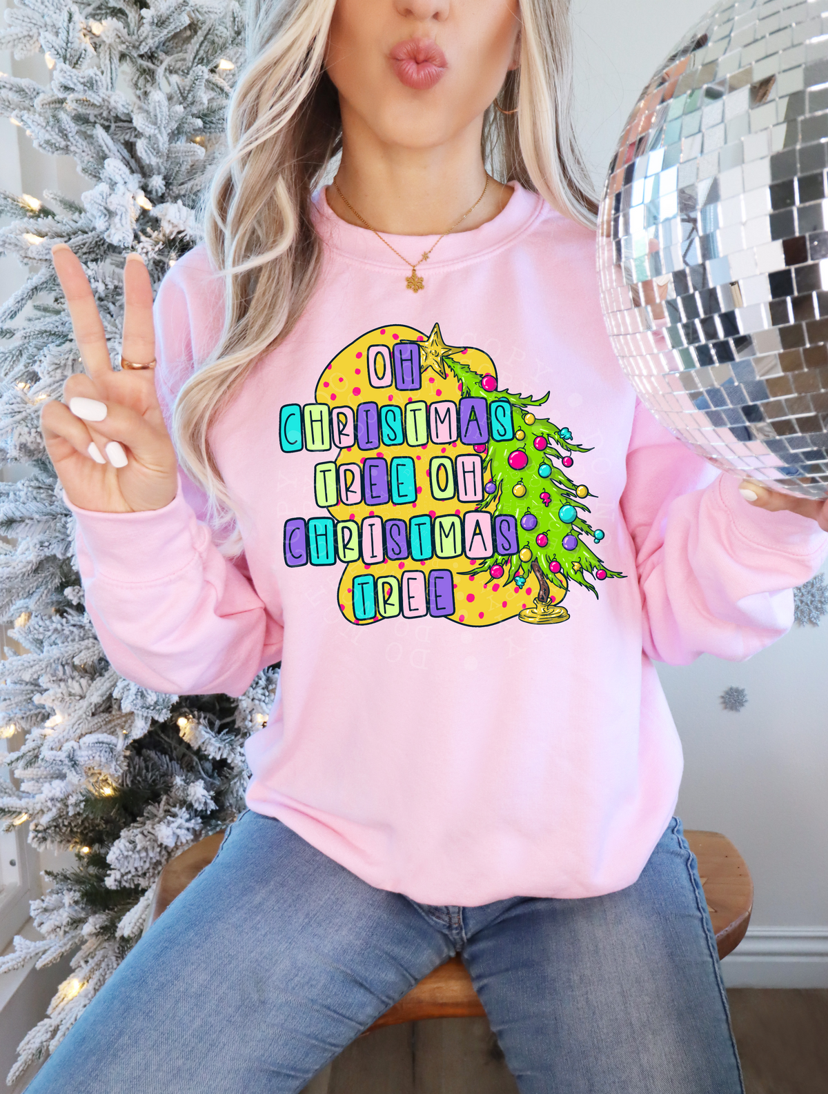 Oh Christmas tree oh Christmas tree (C’s) 67491 DTF transfer