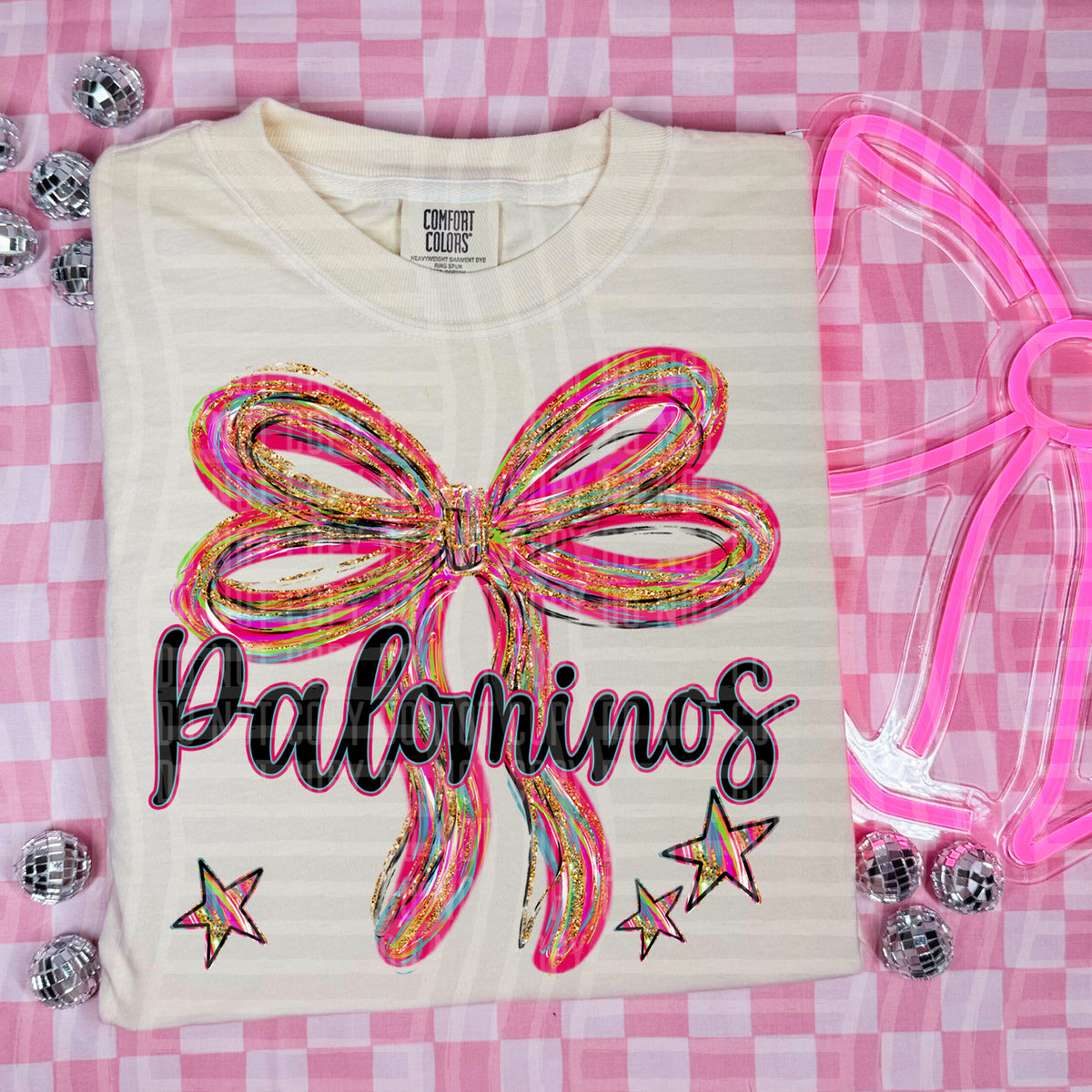 Palominos Whimsical Bow (caplinger) DTF transfer