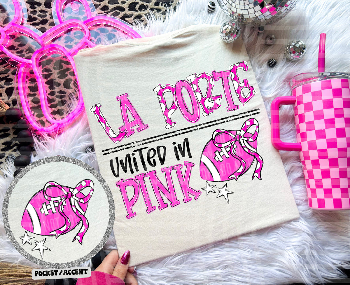 la portes united in pink (caplinger) DTF transfer