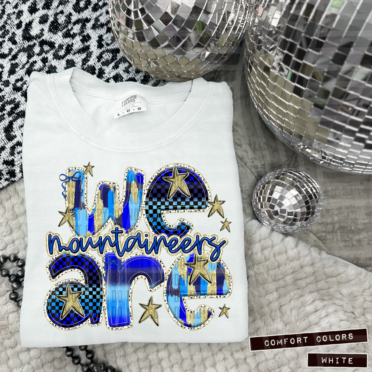 We are Blue mascots (Caplinger)