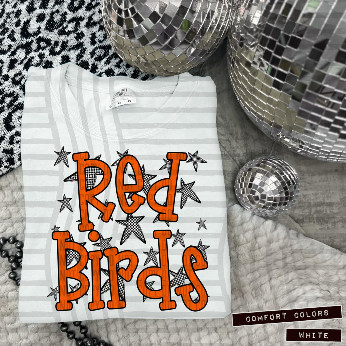 Orange Staggered Mascots (Caplinger)