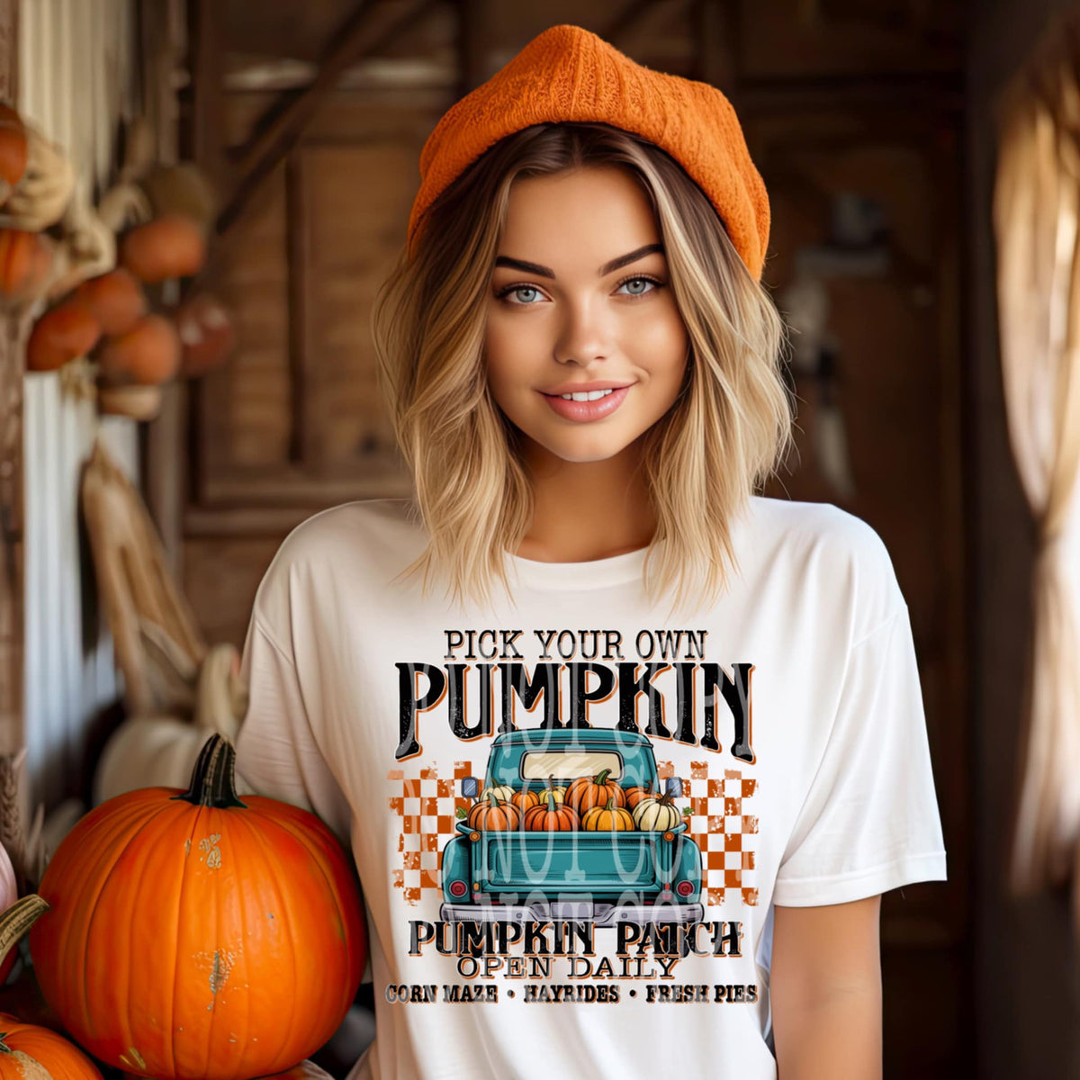 Pick your own pumpkin (DD) 107420 DTF transfer