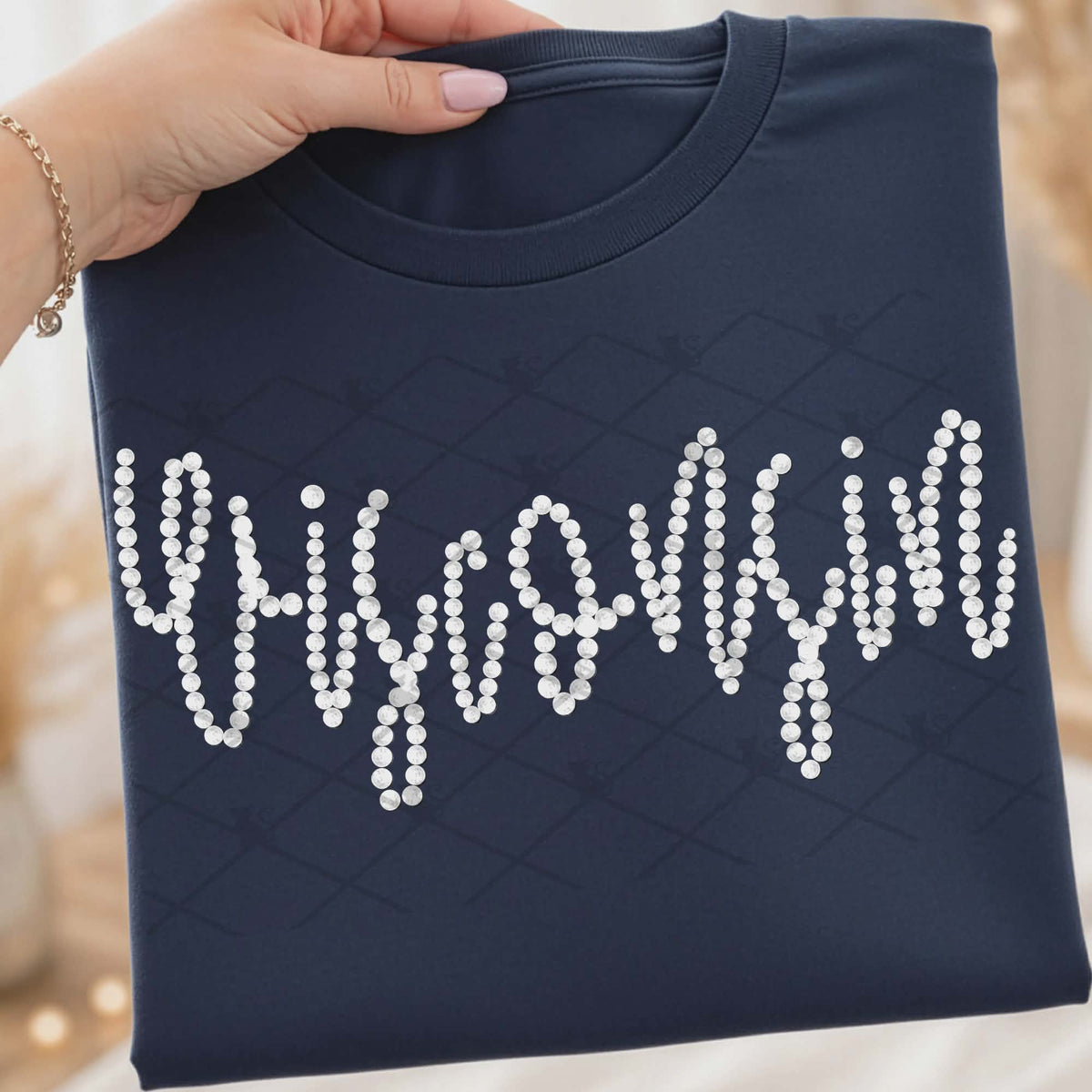 Wisconsin faux beads (TTD) DTF Transfer