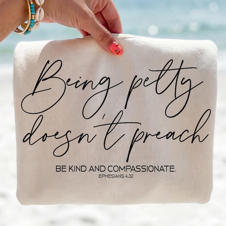Being petty doesn’t preach Sunday Special DTF transfer