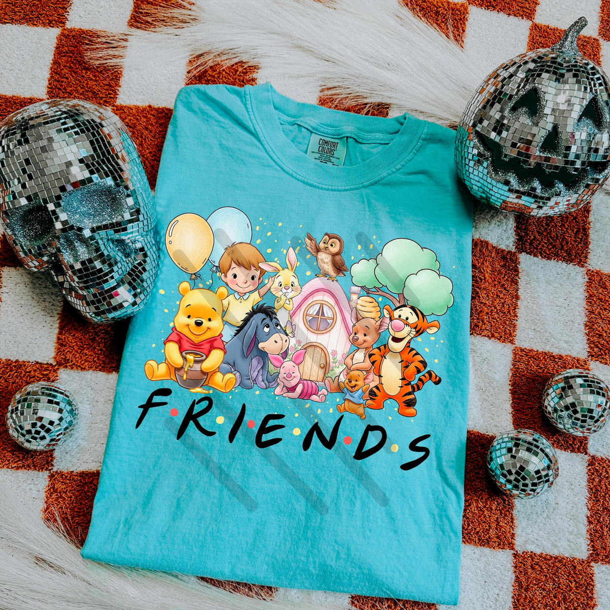 Bear friends Horror 113854 DTF transfer
