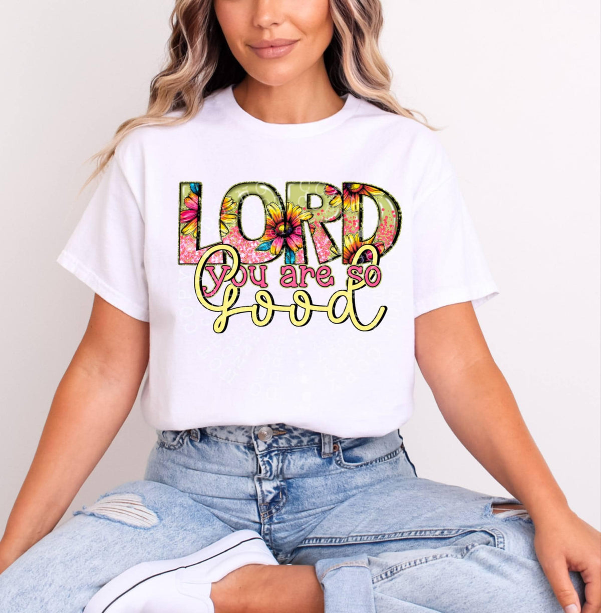 Lord you are good 99938 DTF transfer