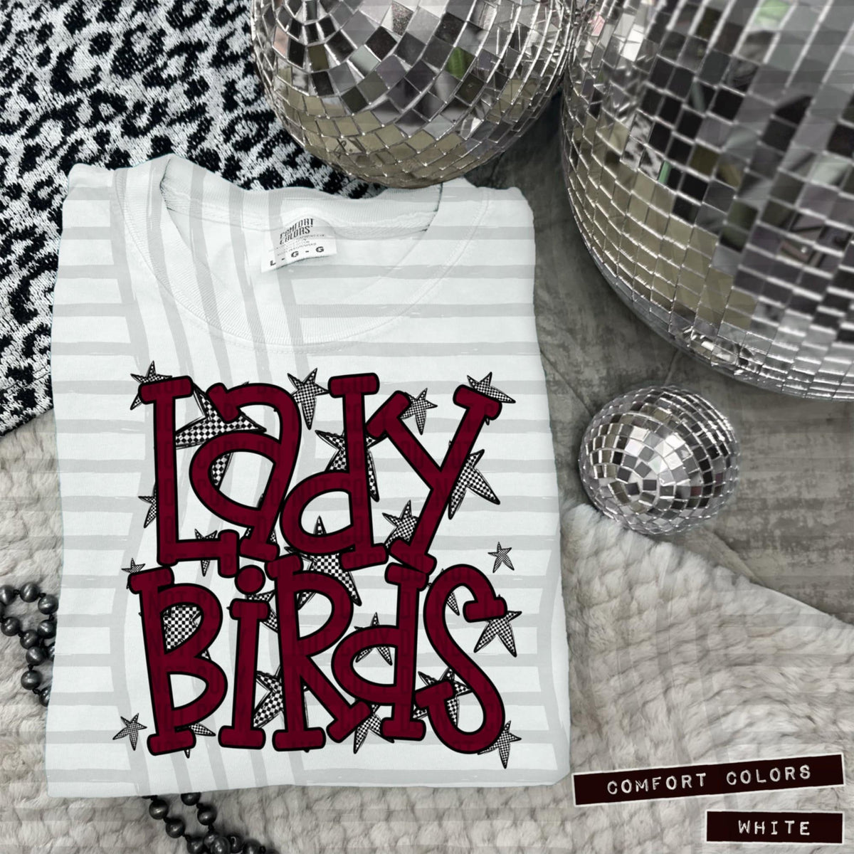 Maroon Staggered Mascots (Caplinger)